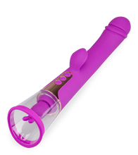 Laden Sie das Bild in den Galerie-Viewer, Rabbit-Vibrator mit Vagina-Pumpe Fine