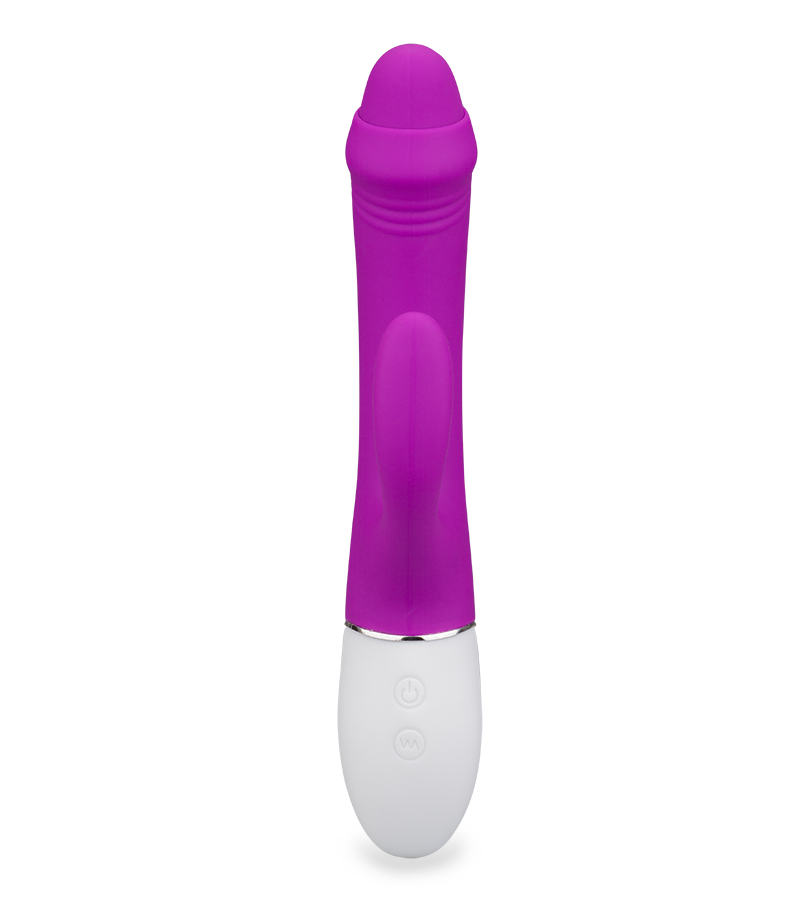 Rabbit-Vibrator mit Vorhaut Connie