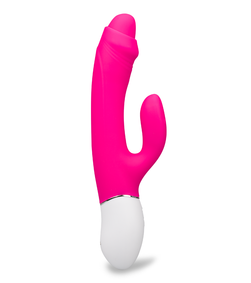 Rabbit-Vibrator mit Vorhaut Connie