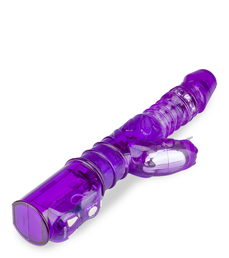 Rabbit-Vibrator Tickles Up &amp; Down