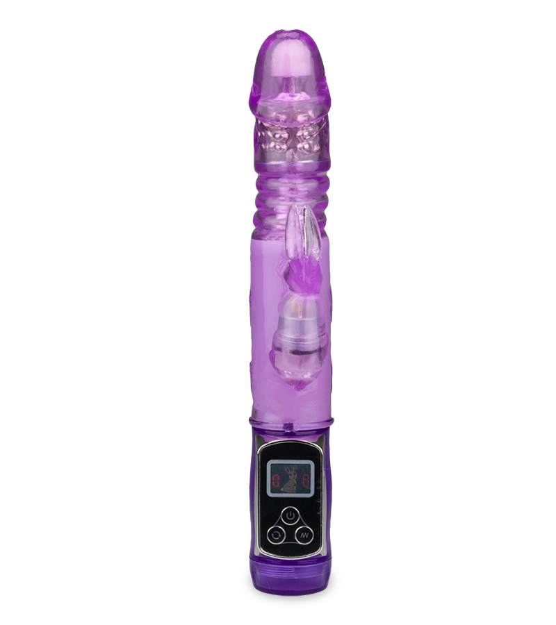 Rabbit-Vibrator Up and Down mit LCD-Display