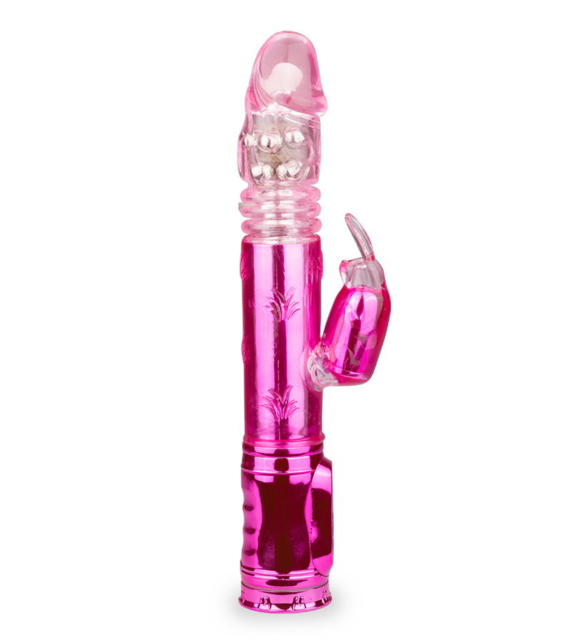 Rabbit-Vibrator XXL Deluxe mit Stoßfunktion
