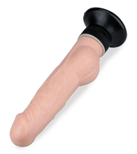 Laden Sie das Bild in den Galerie-Viewer, Realistischer Dildo-Vibrator mit Hoden