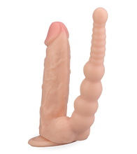 Laden Sie das Bild in den Galerie-Viewer, Realistischer Saugnapf-Dildo mit Analplug Wilfried