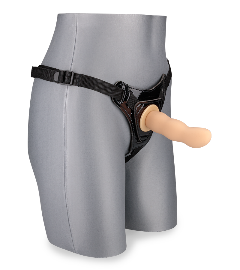 Realistischer Umschnalldildo