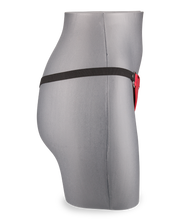 Laden Sie das Bild in den Galerie-Viewer, Roter Ledergurt für Strap-On-Dildo