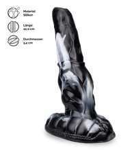 Laden Sie das Bild in den Galerie-Viewer, Saugnapf-Dildo im Fantasy-Design Qilin