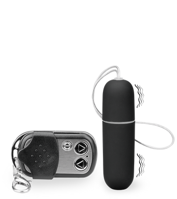 Schmales Vibroei in XS mit Funkfernbedienung