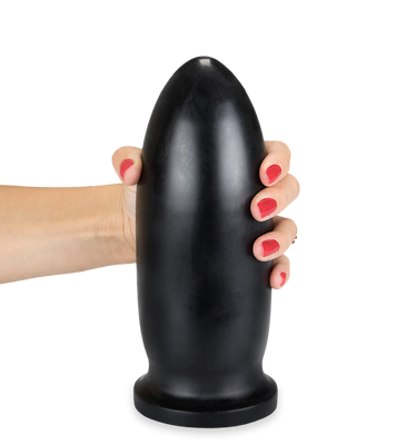 Schwarzer XXL-Buttplug