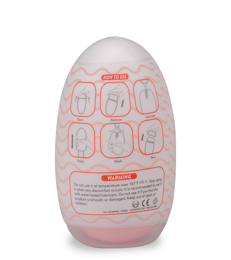 Set aus 6 Masturbationseiern Magic Cat