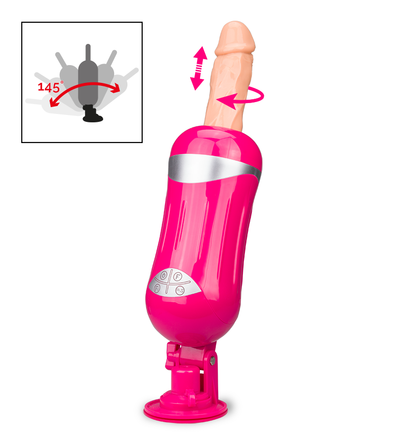 Sexmaschine mit Naturdildo Extreme