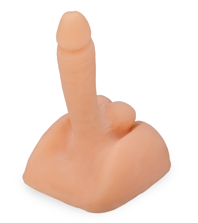 Silikondildo mit Innenskelett