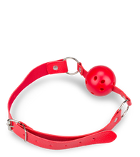 Laden Sie das Bild in den Galerie-Viewer, SM-Ballknebel mit Luftlöchern