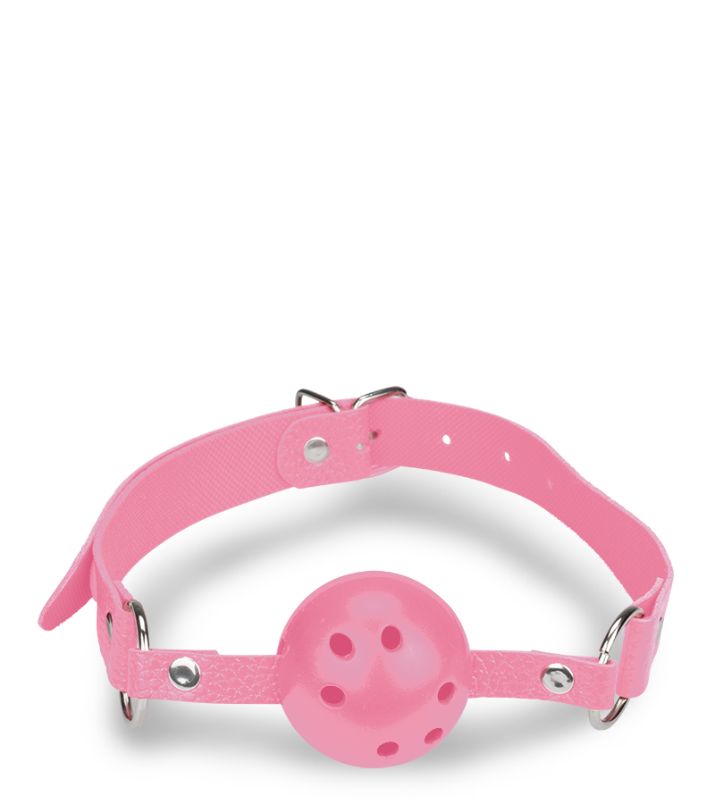 SM-Ballknebel mit Luftlöchern