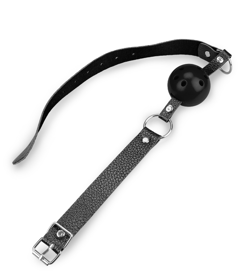 SM-Ballknebel mit Luftlöchern