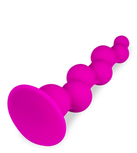 Laden Sie das Bild in den Galerie-Viewer, Spiralförmiger Analplug mit Saugfuß