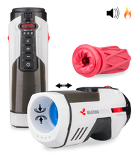 Laden Sie das Bild in den Galerie-Viewer, Stoß-Masturbator mit Heizfunktion Airbag Future Pro