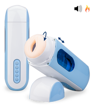 Laden Sie das Bild in den Galerie-Viewer, Stoß- und Rotationsmasturbator Cockpit