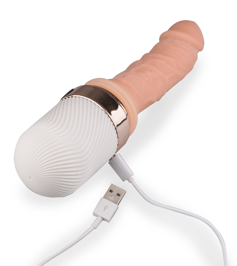 Stoßdildo mit Vibration Mister Hide