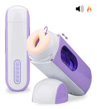 Laden Sie das Bild in den Galerie-Viewer, Stoßmasturbator mit Bluetooth Beatbox