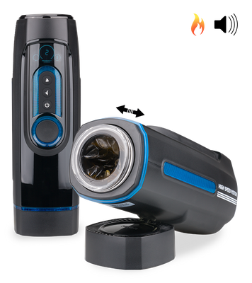 Stoßmasturbator mit Heizfunktion Eden