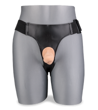 Laden Sie das Bild in den Galerie-Viewer, Strap-On-Dildo mit 2 kleinen abnehmbaren Dildos