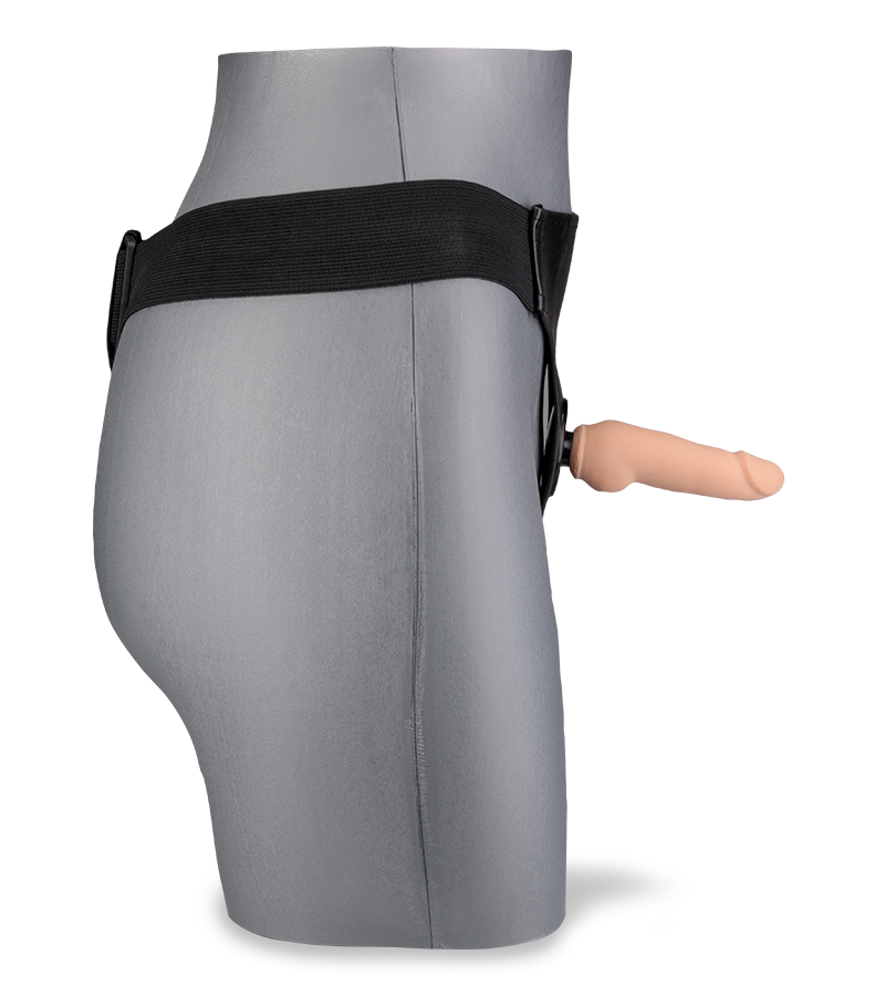 Strap-On-Dildo mit 2 kleinen abnehmbaren Dildos