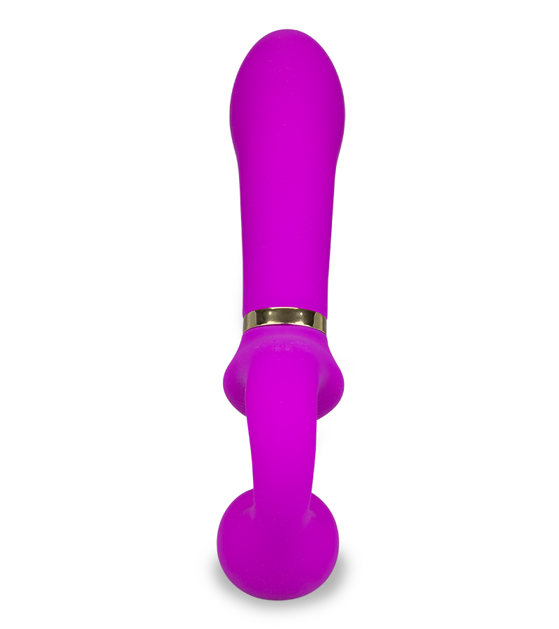 Strapless Strapon mit Vibration und Estim Authority