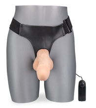 Laden Sie das Bild in den Galerie-Viewer, Strapon-Vibrator in XL Brody 21,5 cm