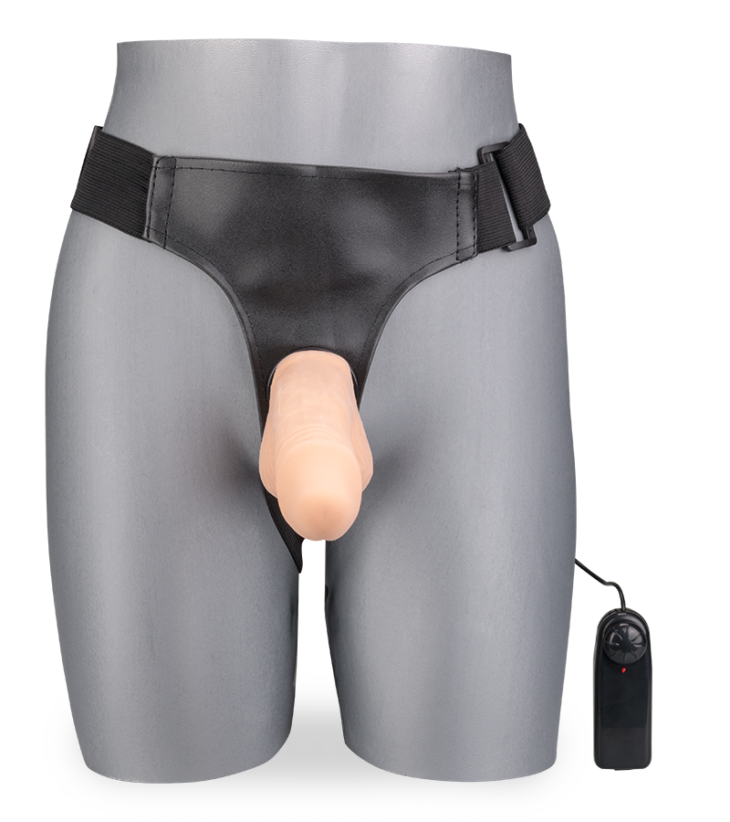 Strapon-Vibrator Tucker 17 cm