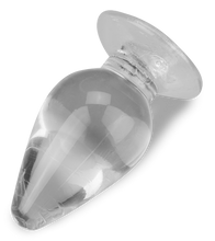 Laden Sie das Bild in den Galerie-Viewer, Transparenter Buttplug mit Saugfuß Softy