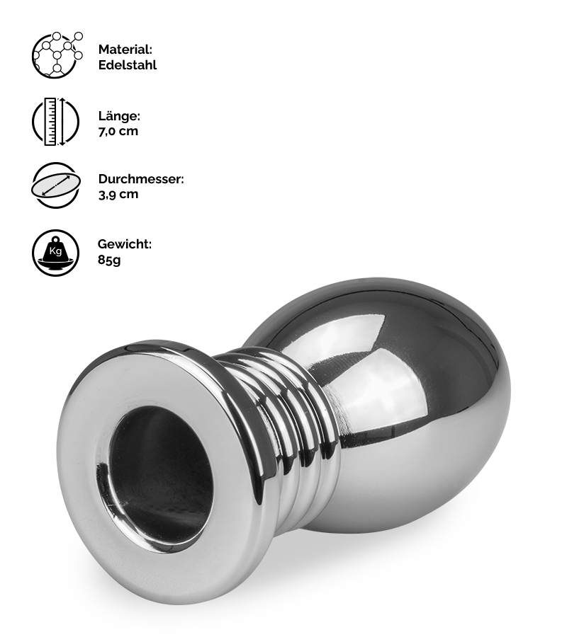 Tunnel-Plug aus Stahl Hallway