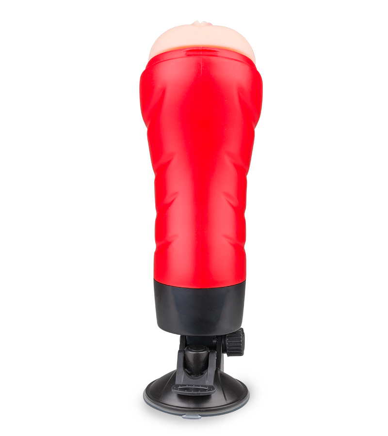 Vagina-Masturbator mit Gelenk-Saugfuß, 12 Vibrationsmodi