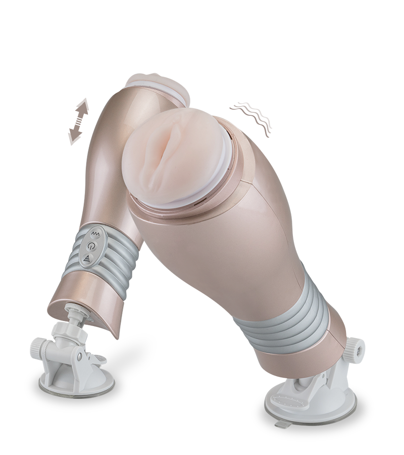 Vagina-Masturbator mit Vibration