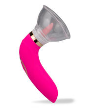 Laden Sie das Bild in den Galerie-Viewer, Vagina-Pumpe mit Cunnilingus-Effekt, 2 Aufsätze