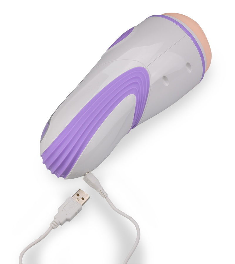 Vagina-Stoßmasturbator mit Super-Sucker-Airbag