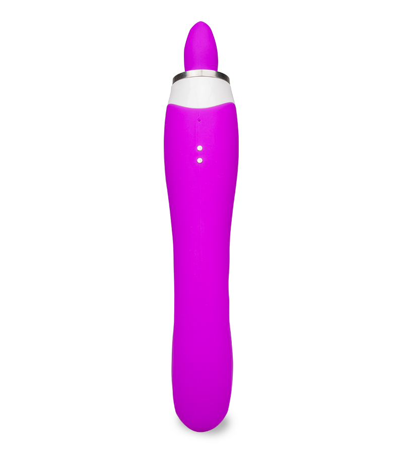 Vaginapumpe mit Zunge und Vibrator Torch