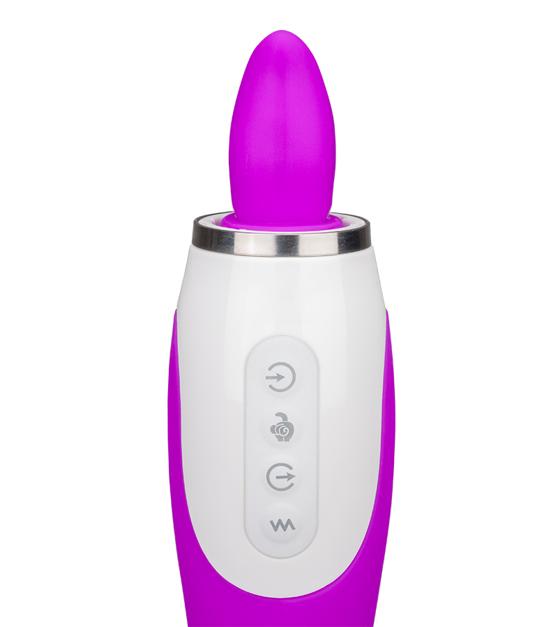 Vaginapumpe mit Zunge und Vibrator Torch