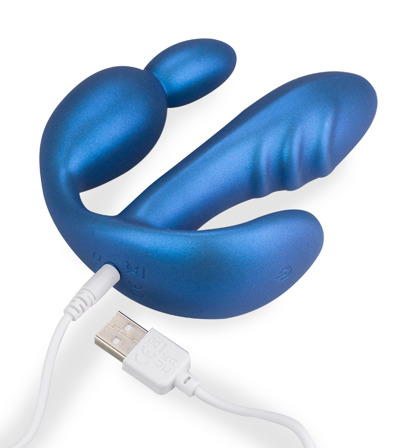 Vibrator mit Dreifach-Stimulation Stay