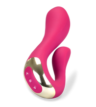 Laden Sie das Bild in den Galerie-Viewer, Vibrator mit Klitorisstimulation 10 Stufen
