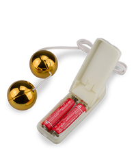 Laden Sie das Bild in den Galerie-Viewer, Vibrierende Deluxe-Liebeskugeln aus Metall