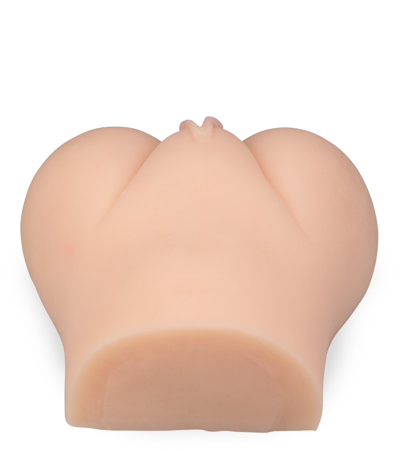 Vibrierende Kunstvagina mit Anus