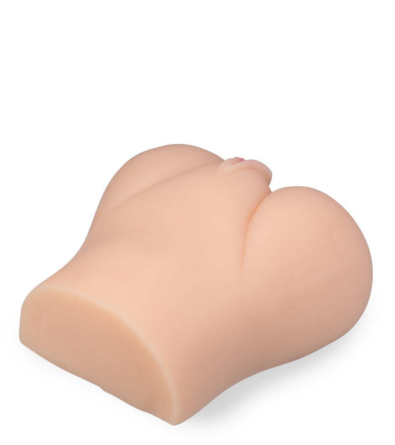 Vibrierende Kunstvagina mit Anus