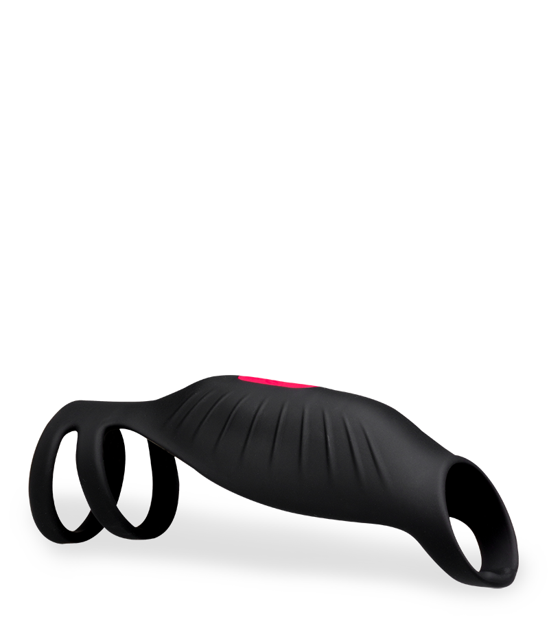 Vibrierende Penismanschette mit 9 Modi Intensify