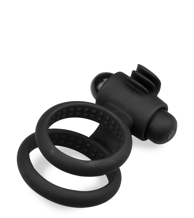 Vibrierender Doppel-Cockring Copilot