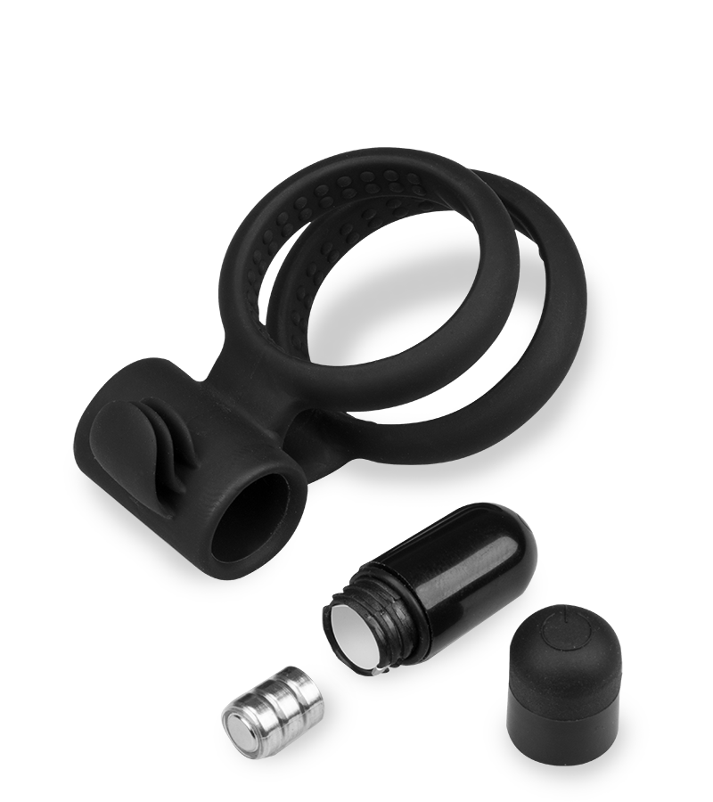 Vibrierender Doppel-Cockring Copilot