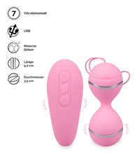 Laden Sie das Bild in den Galerie-Viewer, Vibro-Liebeskugeln mit vibrierender Fernbedienung