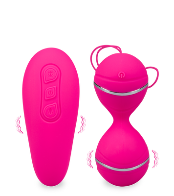 Vibro-Liebeskugeln mit vibrierender Fernbedienung