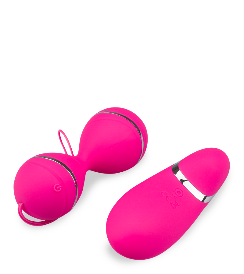 Vibro-Liebeskugeln mit vibrierender Fernbedienung