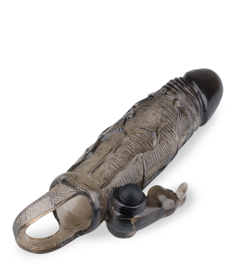 Vibro-Sleeve für den Penis +2,5 cm